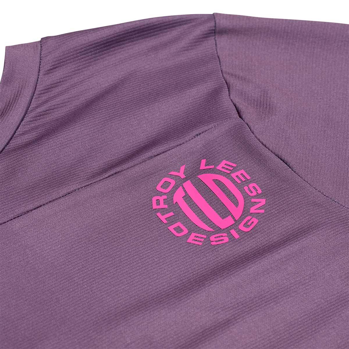 Troy Lee Designs Skyline Short Sleeve Jersey Men's in Radioscape Deep Purple